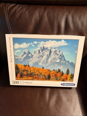 Clementoni 500-Piece Grand Teton in Fall  jigsaw Puzzle